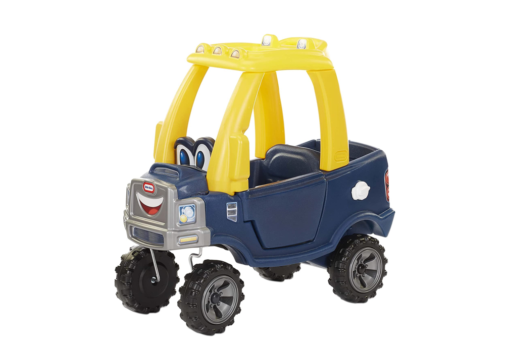 Little Tikes Car in blue and yellow.